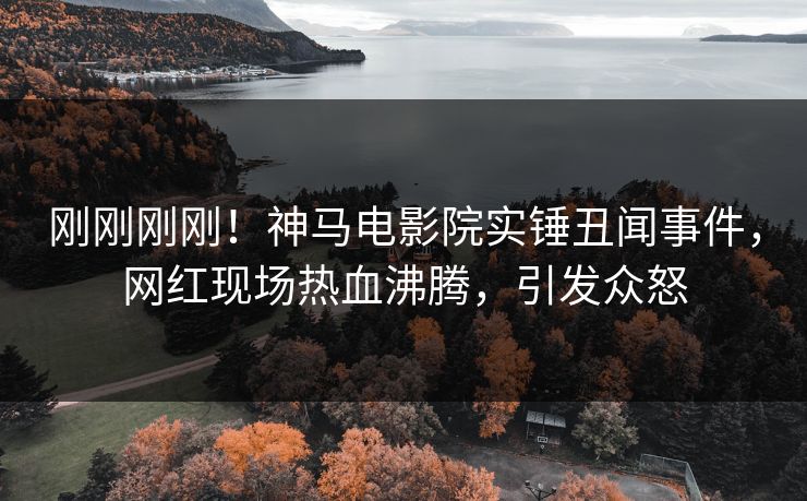 刚刚刚刚！神马电影院实锤丑闻事件，网红现场热血沸腾，引发众怒